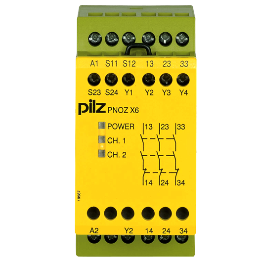 774729 New PILZ PNOZ X6 24VAC 24VDC 3n/o